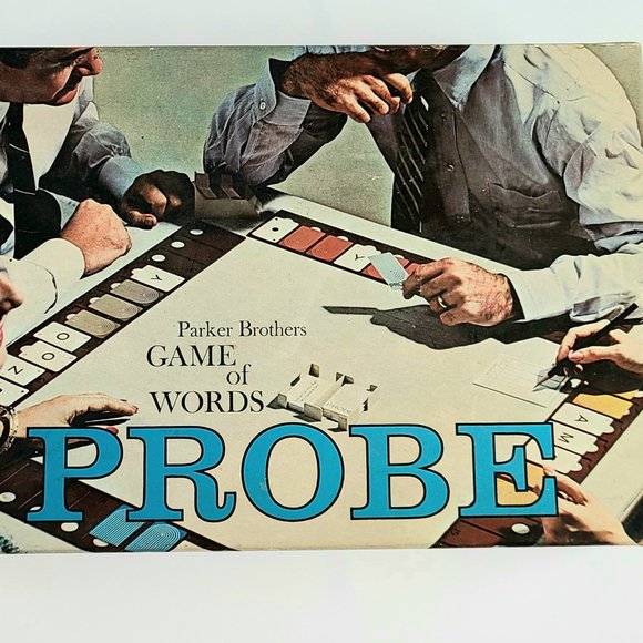 Vintage 1964 - Game of Words Parker Brothers - PROBE - Picture 6 of 10